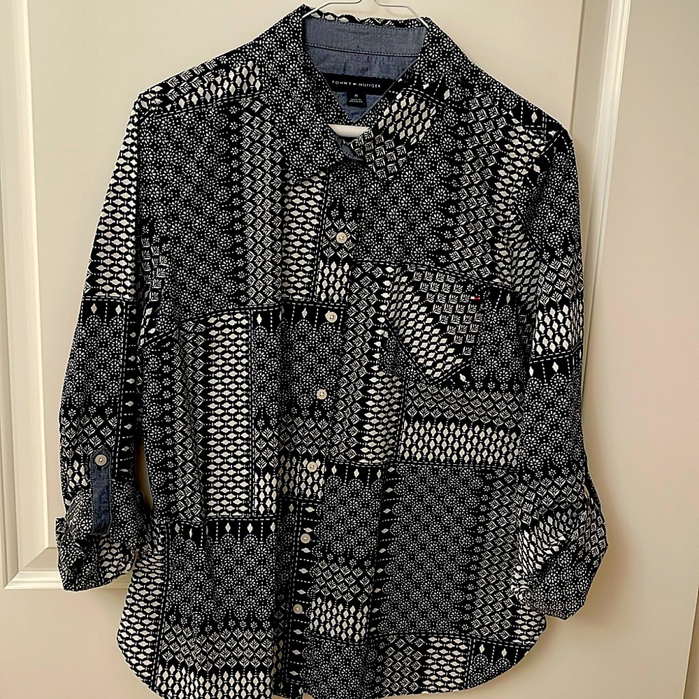 Tommy Hilfiger Cotton Blouse/tap sleeve